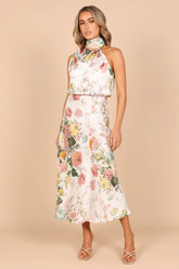 Anabelle Halter Neck Midi Dress | Dress In Beauty